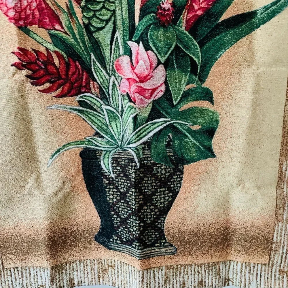 Tropical Garden fine Art Tapestry